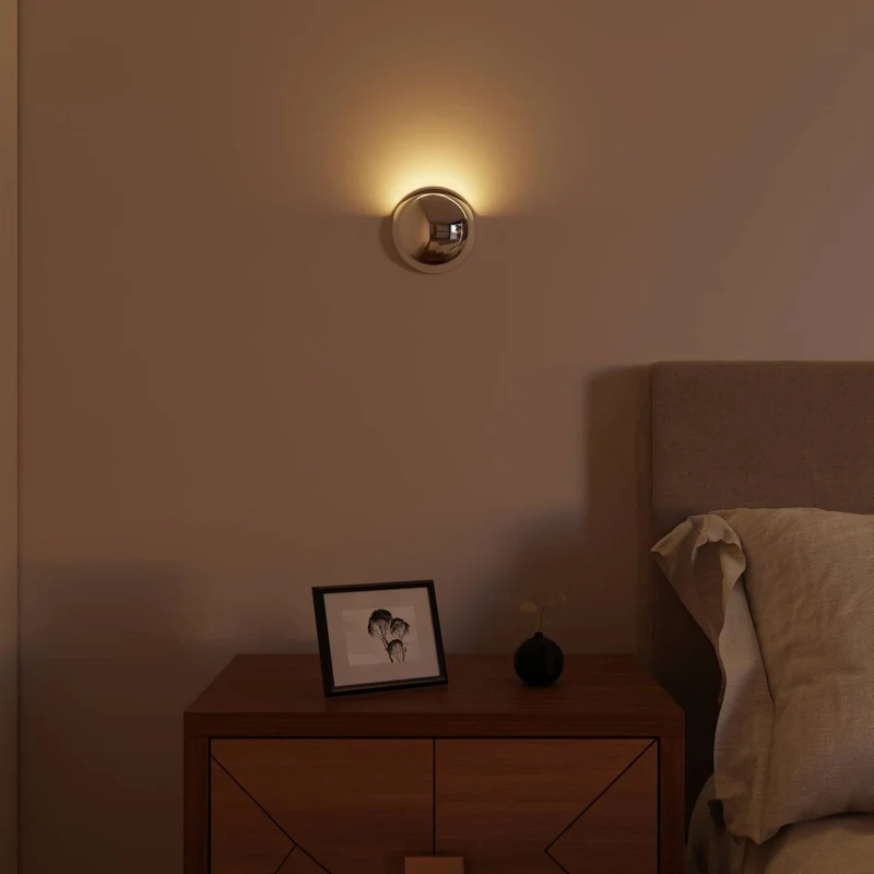 Moderne wandlamp met indirect licht en ip65 bescherming voor binnen en buiten | Sansoti