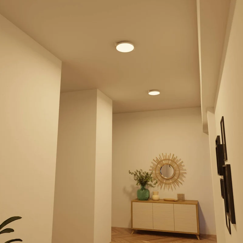 Plafondlamp met warm 2700k licht voor rustige en gelijkmatige sfeerverlichting | Sansoti