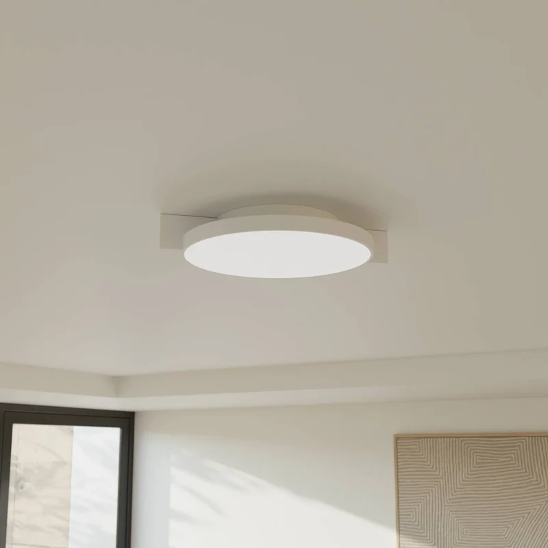Plafondlamp met warm 2700k licht voor rustige en gelijkmatige sfeerverlichting | Sansoti