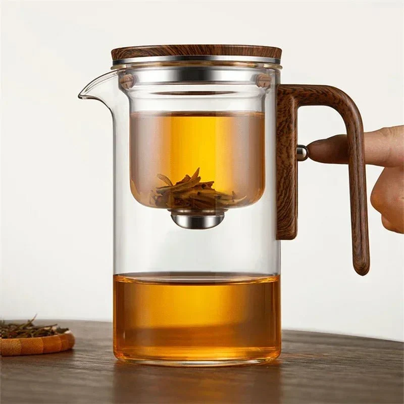 Glazen Theepot met Infuser – Tijdloos Design voor Rustige Theemomenten | Sansoti