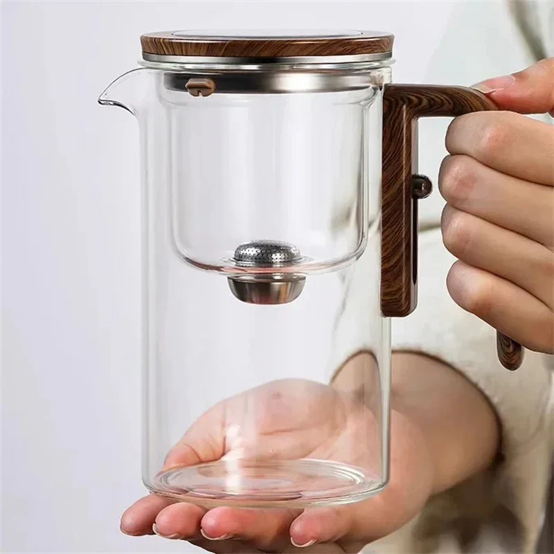 Glazen Theepot met Infuser – Tijdloos Design voor Rustige Theemomenten | Sansoti