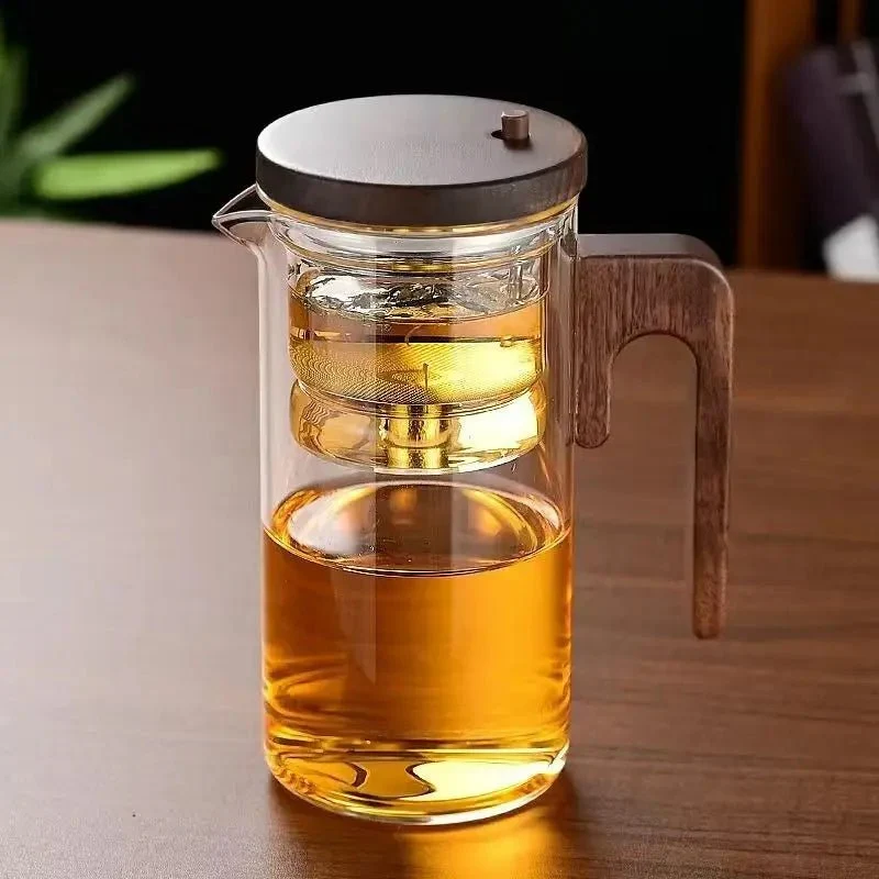 Glazen Theepot met Infuser – Tijdloos Design voor Rustige Theemomenten | Sansoti