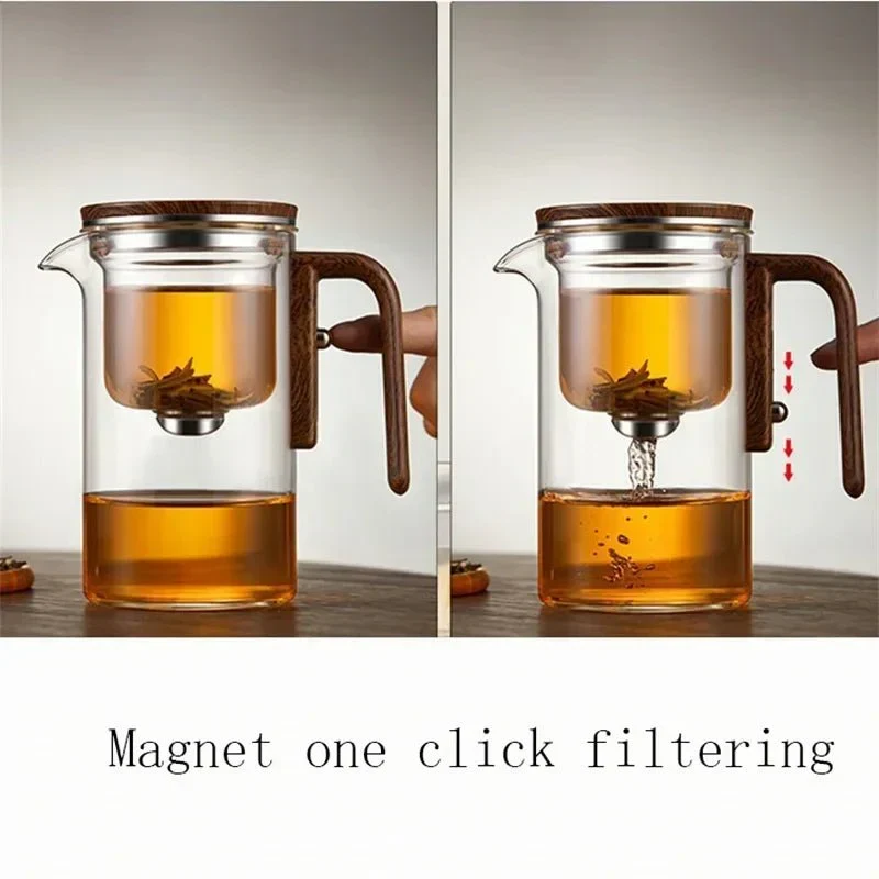Glazen Theepot met Infuser – Tijdloos Design voor Rustige Theemomenten | Sansoti