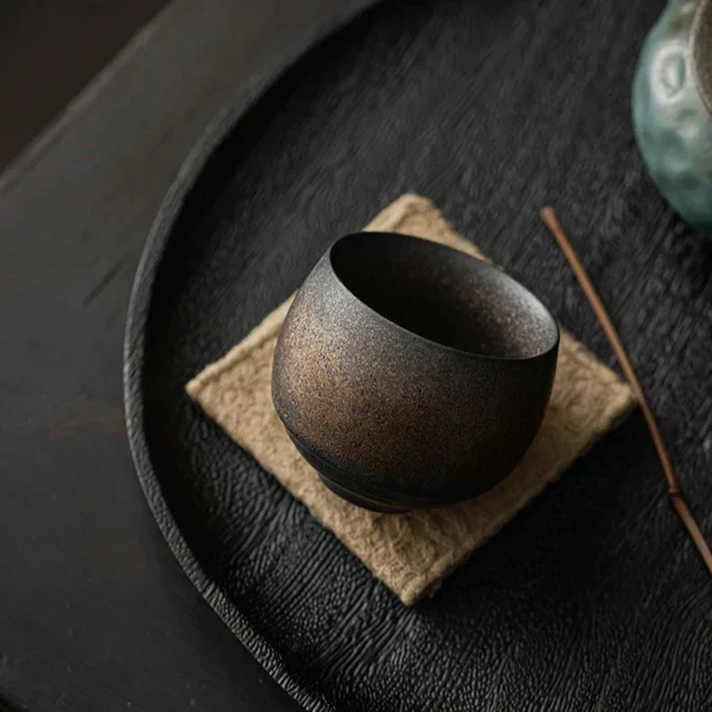 Handgemaakte espressokopjes van ambachtelijk keramiek voor espresso en koffieritueel | Sansoti