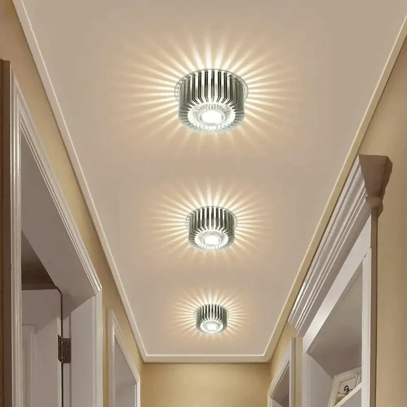 Inbouw LED Plafondspot 3W Aluminium Kleurrijk Sfeerlicht Gang Balkon Studeerkamer Slaapkamer Woonkamer | Sansoti