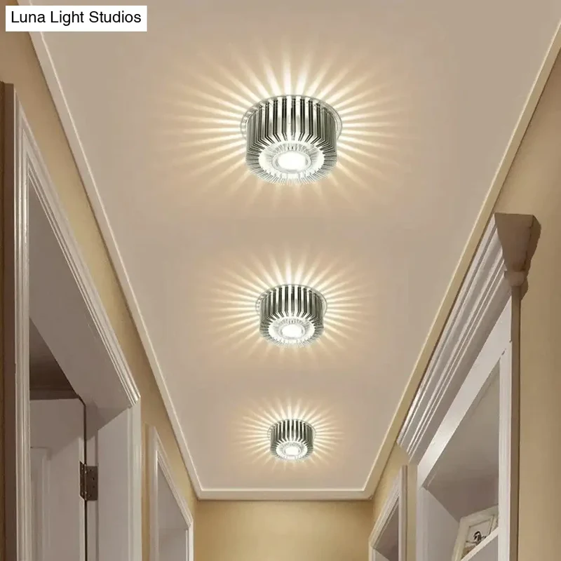 Inbouw LED Plafondspot 3W Aluminium Kleurrijk Sfeerlicht Gang Balkon Studeerkamer Slaapkamer Woonkamer | Sansoti