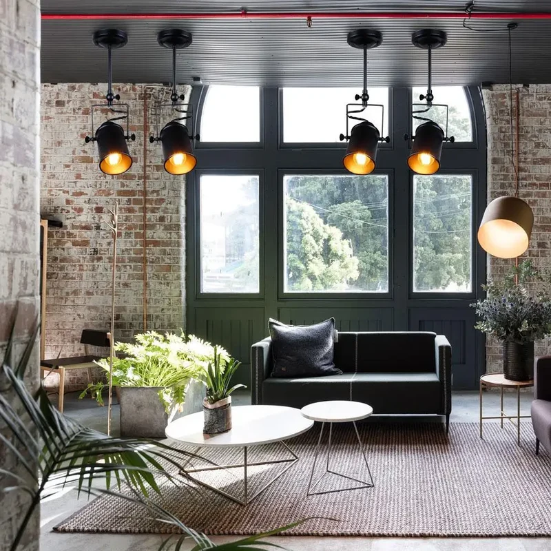 Industriële Hanglamp Zwart Metaal Dimbaar E27 Vintage Loft Pendel Verlichting Horeca Woonkamer Café Bar | Sansoti