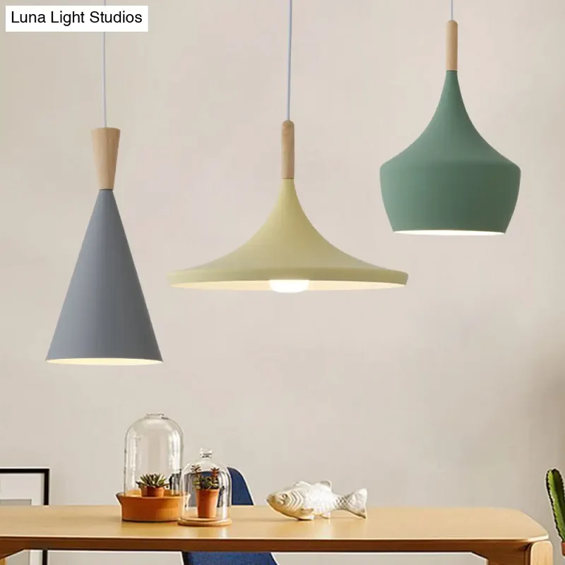Geometrische Hanglamp Metaal met Verstelbare Hoogte voor Eetkamer Woonkamer Kinderkamer Scandinavisch | Sansoti