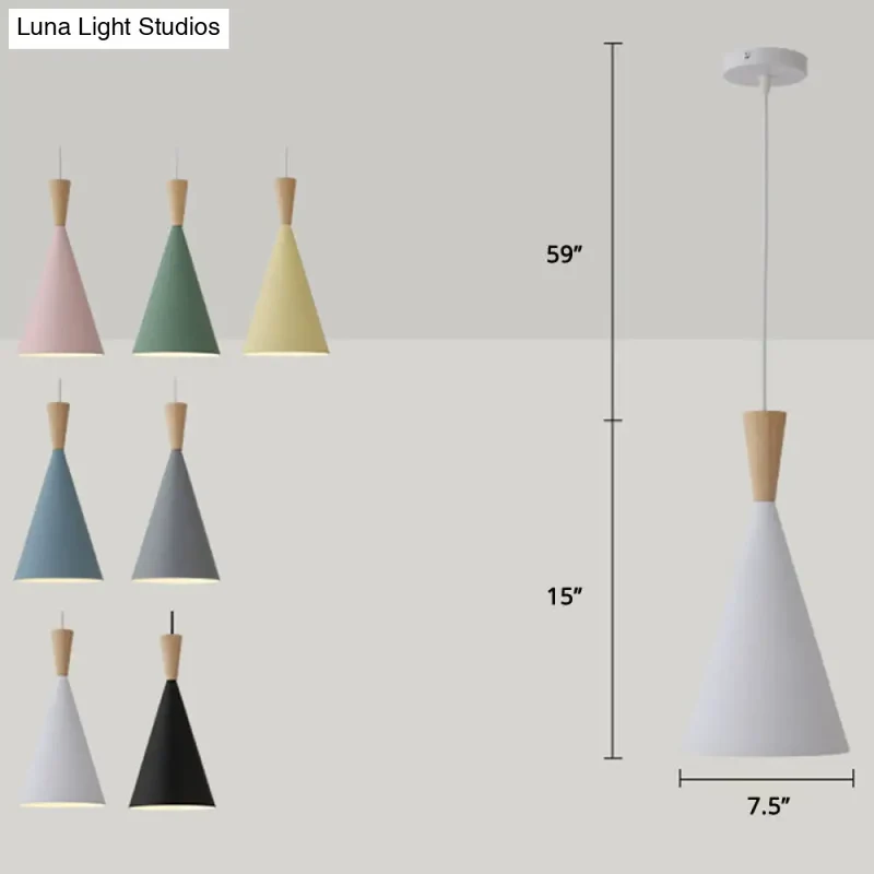 Geometrische Hanglamp Metaal met Verstelbare Hoogte voor Eetkamer Woonkamer Kinderkamer Scandinavisch | Sansoti