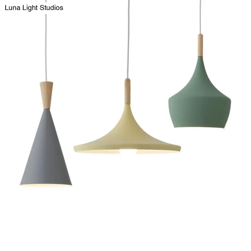Geometrische Hanglamp Metaal met Verstelbare Hoogte voor Eetkamer Woonkamer Kinderkamer Scandinavisch | Sansoti