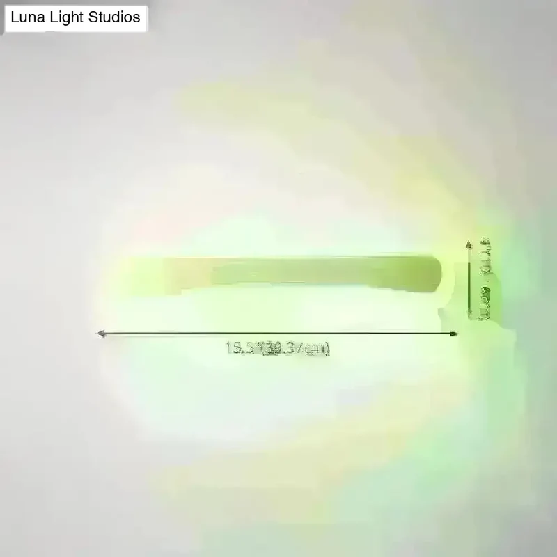 Houten Wandlamp met LED Verlichting en Acryl Kap voor Badkamer Spiegel Modern Minimalistisch Scandinavisch Design | Sansoti