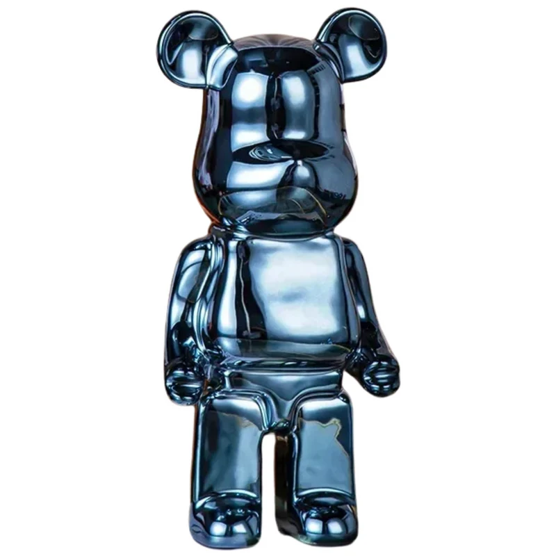Berensculptuur Kunsthars 28cm Moderne Abstracte Woonaccessoire Decoratief Object voor Woonkamer Interieur | Sansoti