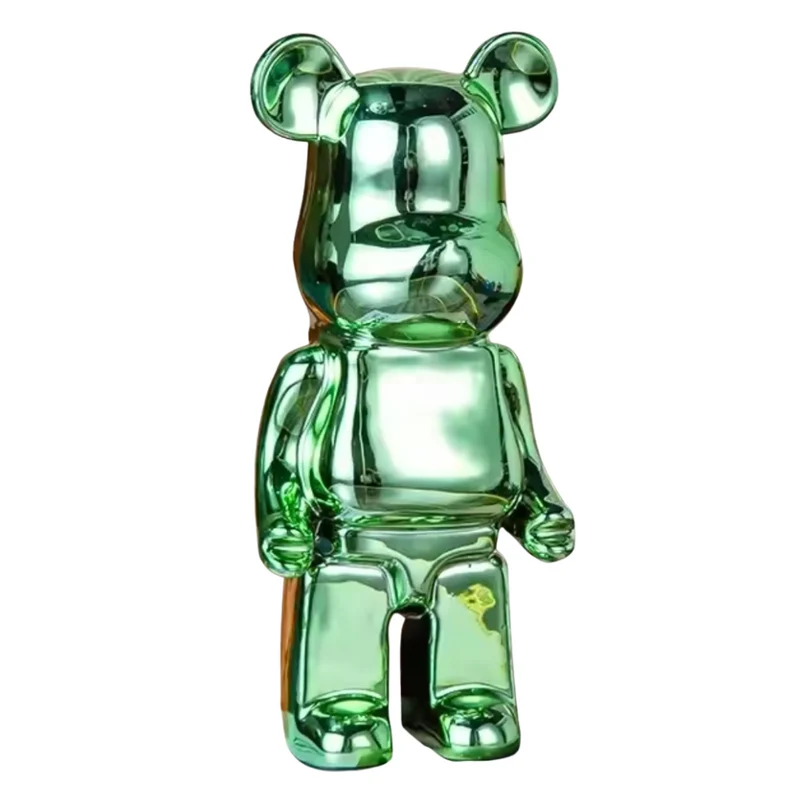 Berensculptuur Kunsthars 28cm Moderne Abstracte Woonaccessoire Decoratief Object voor Woonkamer Interieur | Sansoti