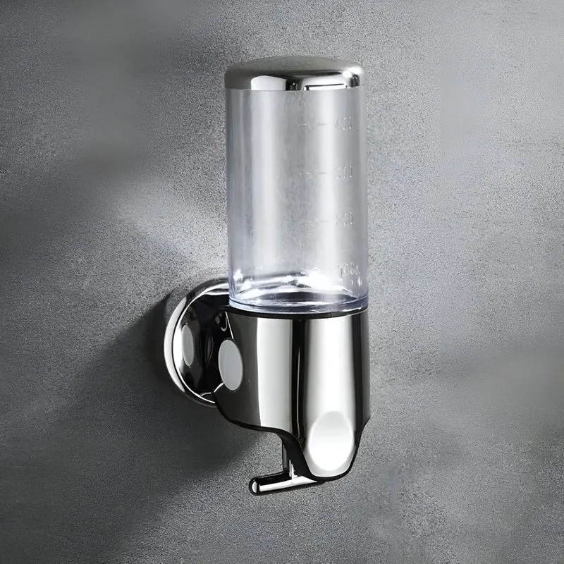 Zeeppompje Wandmontage Messing met Pompje 500ml Goud Zwart Chroom voor Badkamer Keuken Toiletruimte Stijlvol | Sansoti