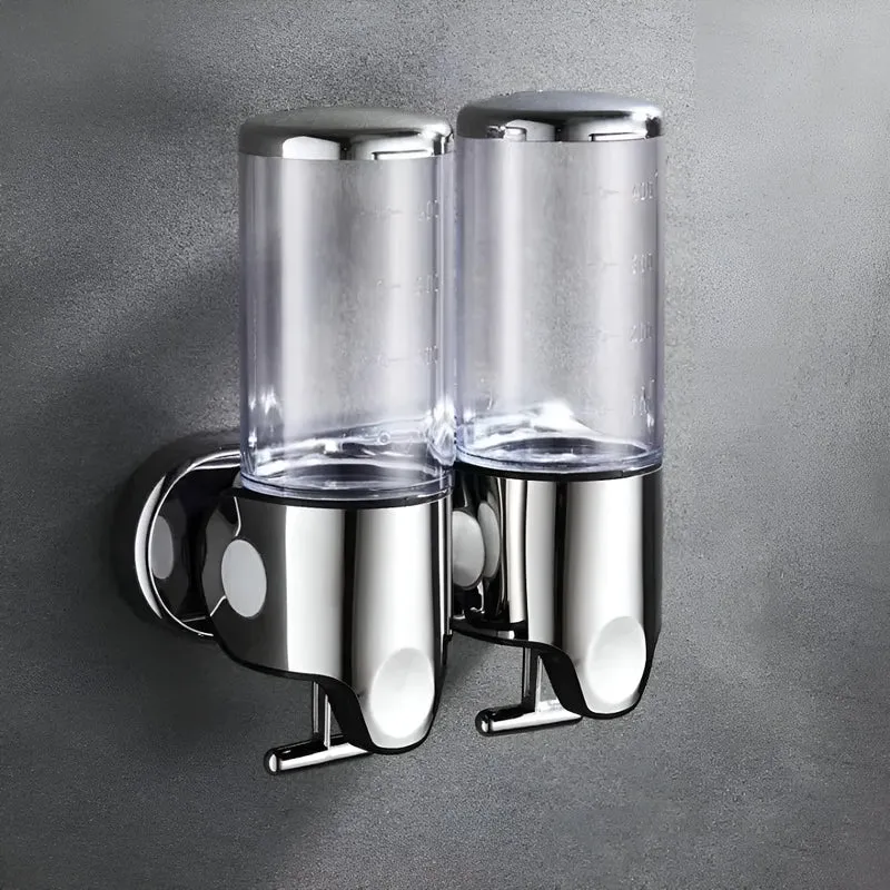 Zeeppompje Wandmontage Messing met Pompje 500ml Goud Zwart Chroom voor Badkamer Keuken Toiletruimte Stijlvol | Sansoti