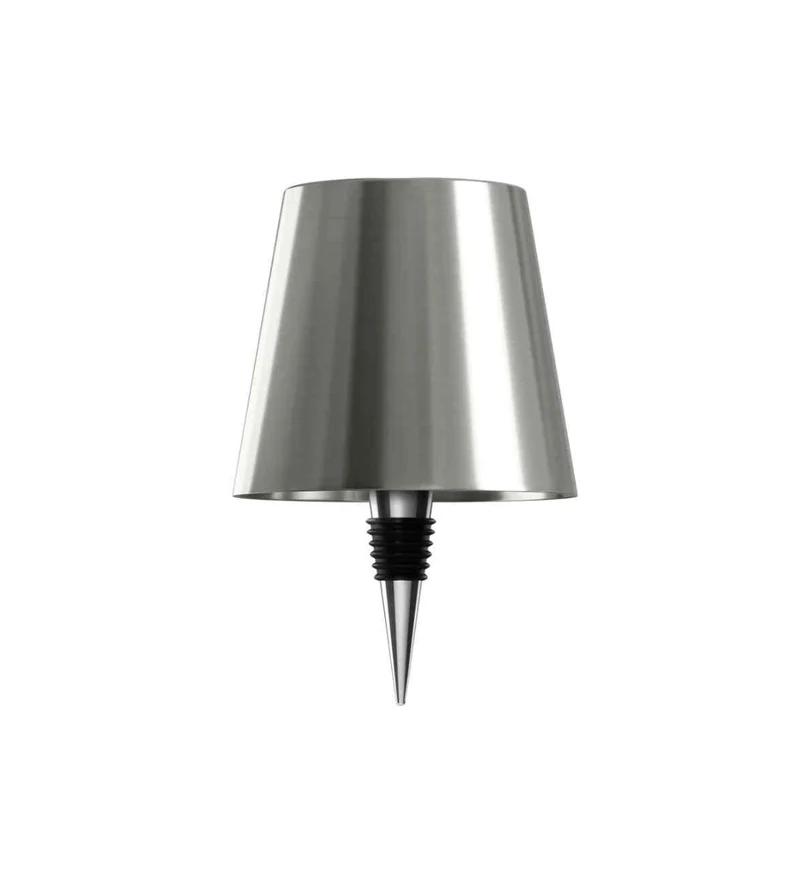 Flesverlichting LED Oplaadbaar Aluminium Warmwit Sfeerlamp USB-C Design Interieur Decoratief Tafellamp | Sansoti