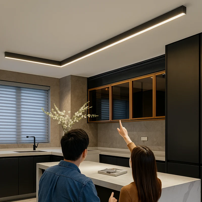 LED Plafondlamp Scandinavisch Design Warmwit Aluminium Dimbaar voor Woonkamer Slaapkamer Modern Stijlvol | Sansoti