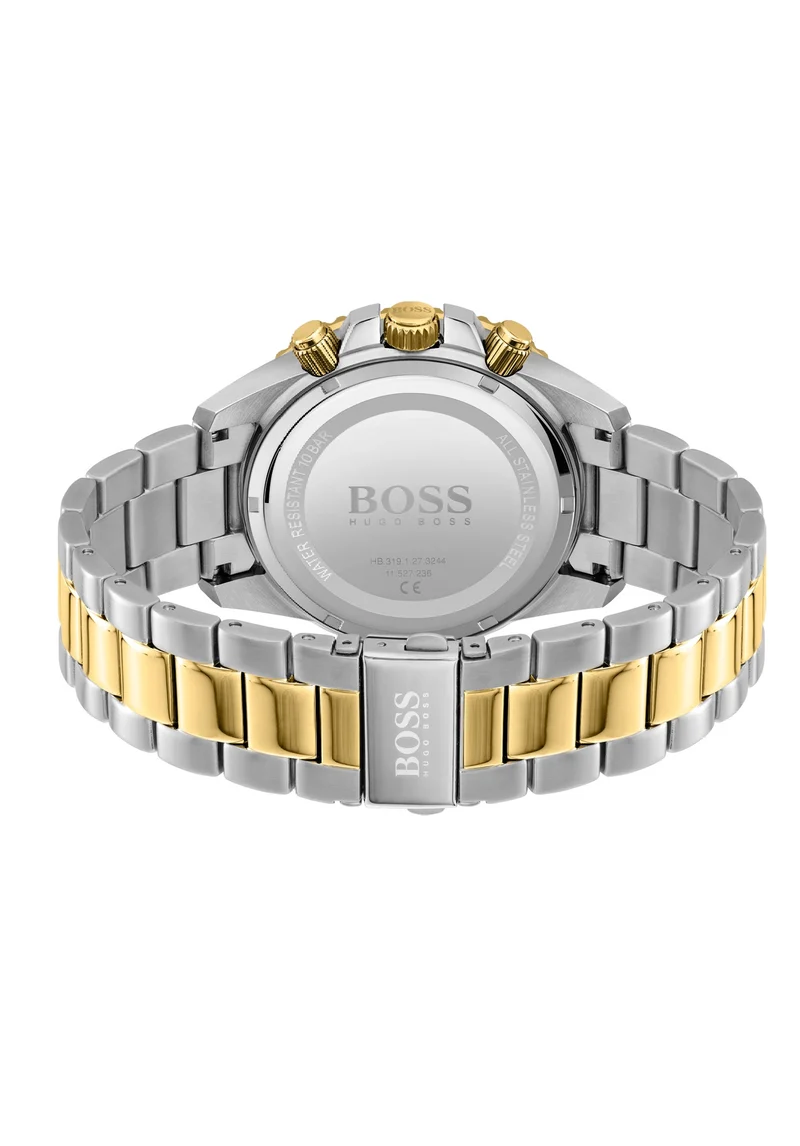 BOSS Admiral 1513908 Herren • Bicolor-Chronograph • Mineralglas