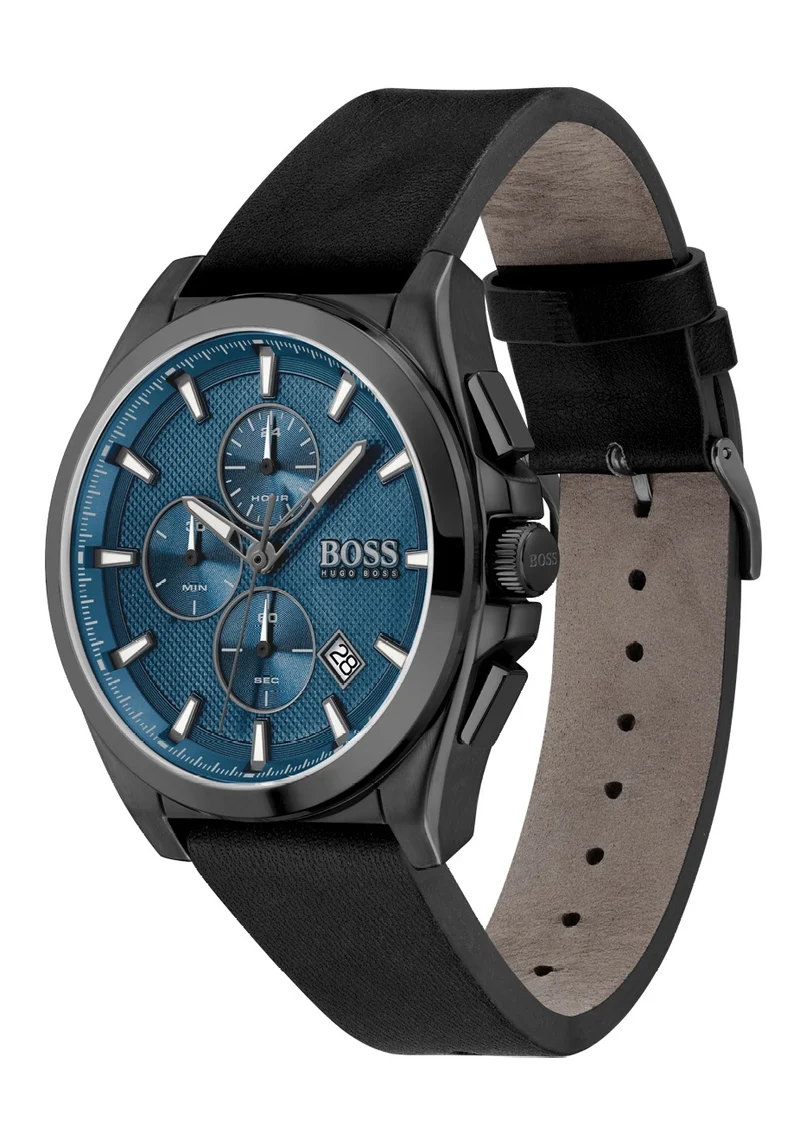 BOSS Grandmaster 1513883 Herren • Chronograph • Blaues Zifferblatt