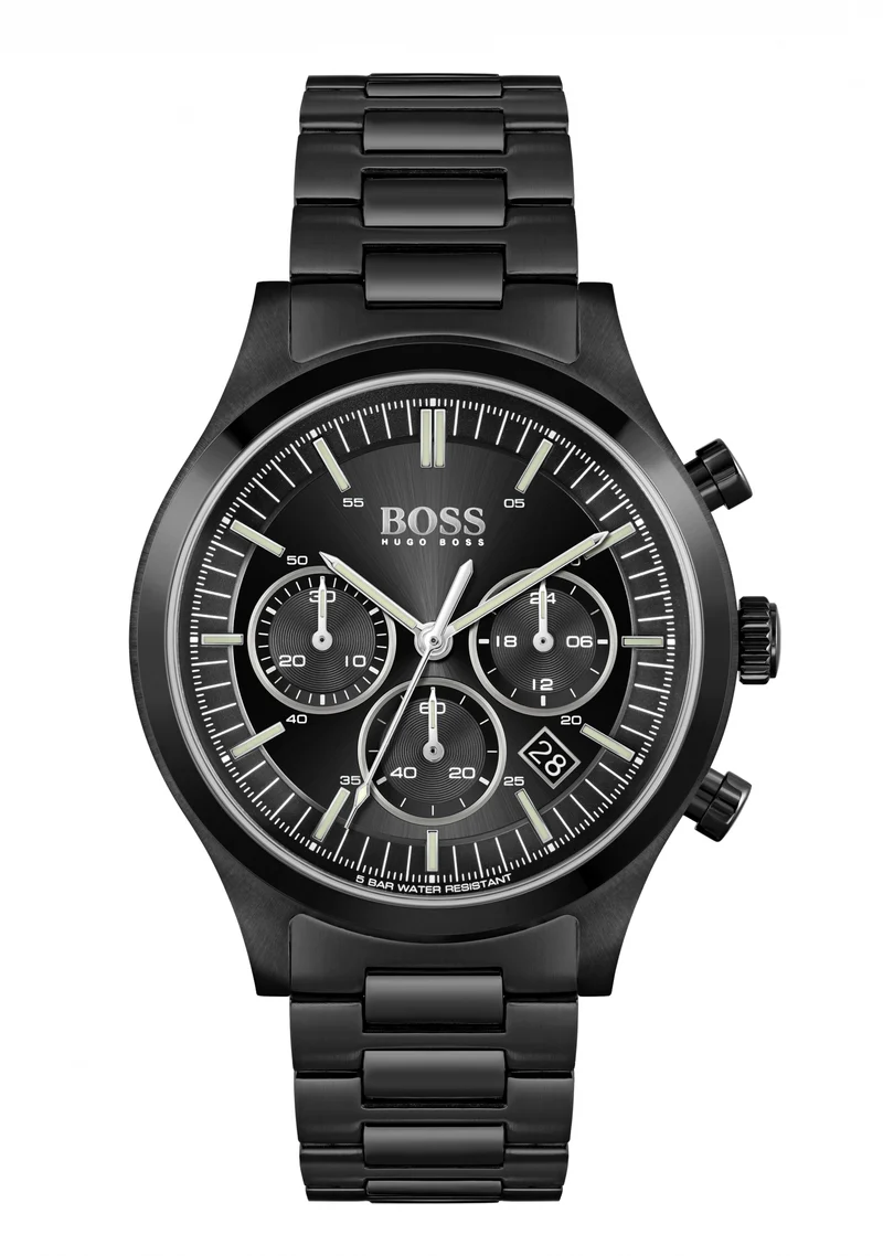 BOSS Metronome Herrenuhr • Chronograph • Mineralglas