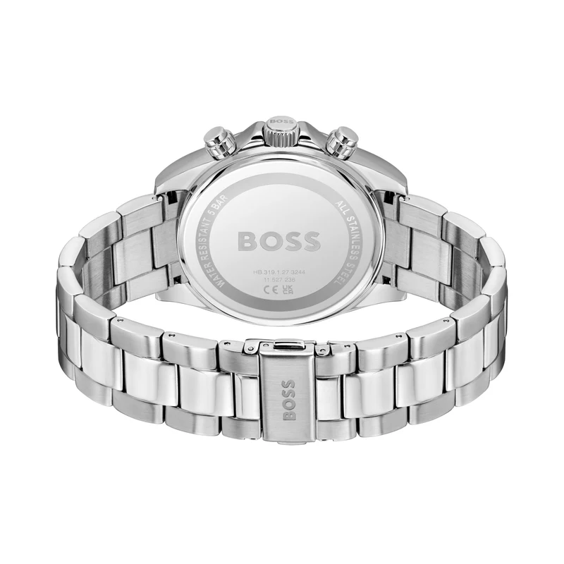 BOSS Hero Sport 1514267 Herren Armbanduhr Schwarz • Chronograph • 5 ATM Wasserdicht