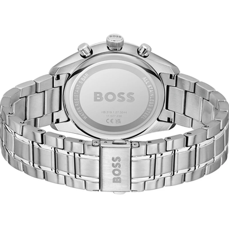 BOSS Grand Prix 1514266 Herren Armbanduhr Grün • Quarzwerk • Edelstahlgehäuse