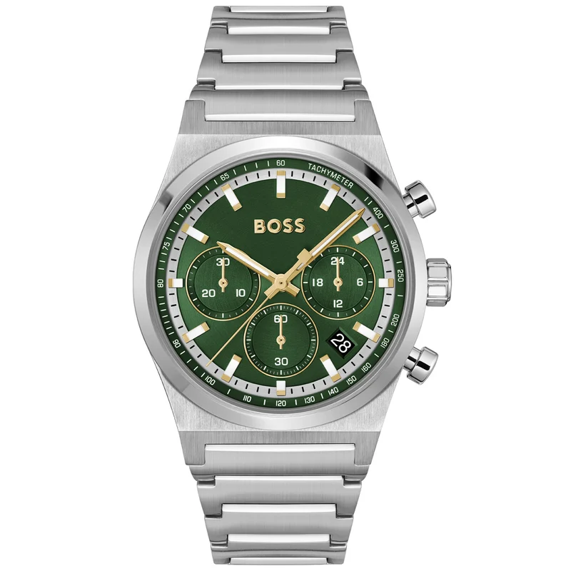 BOSS Candor 1514220 Herren Armbanduhr • Chronograph • Mineralglas