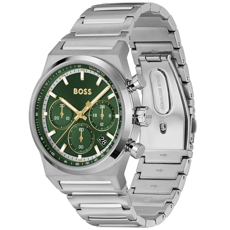 BOSS Candor 1514220 Herren Armbanduhr • Chronograph • Mineralglas
