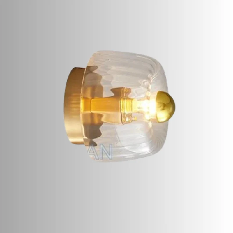Minimalistische Glazen Wandlamp – Warm Sfeerlicht voor Woonkamer & Hal | Sansoti