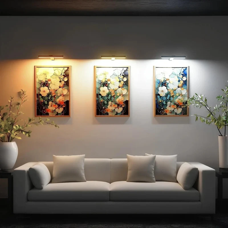 Draadloze LED Schilderijverlichting – Oplaadbare Wandlamp voor Kunst & Foto’s | Sansoti