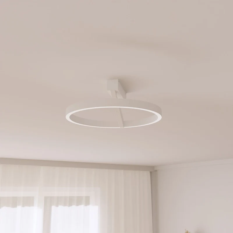Plafondlamp met up & downlight en warm 2700K licht – Noira