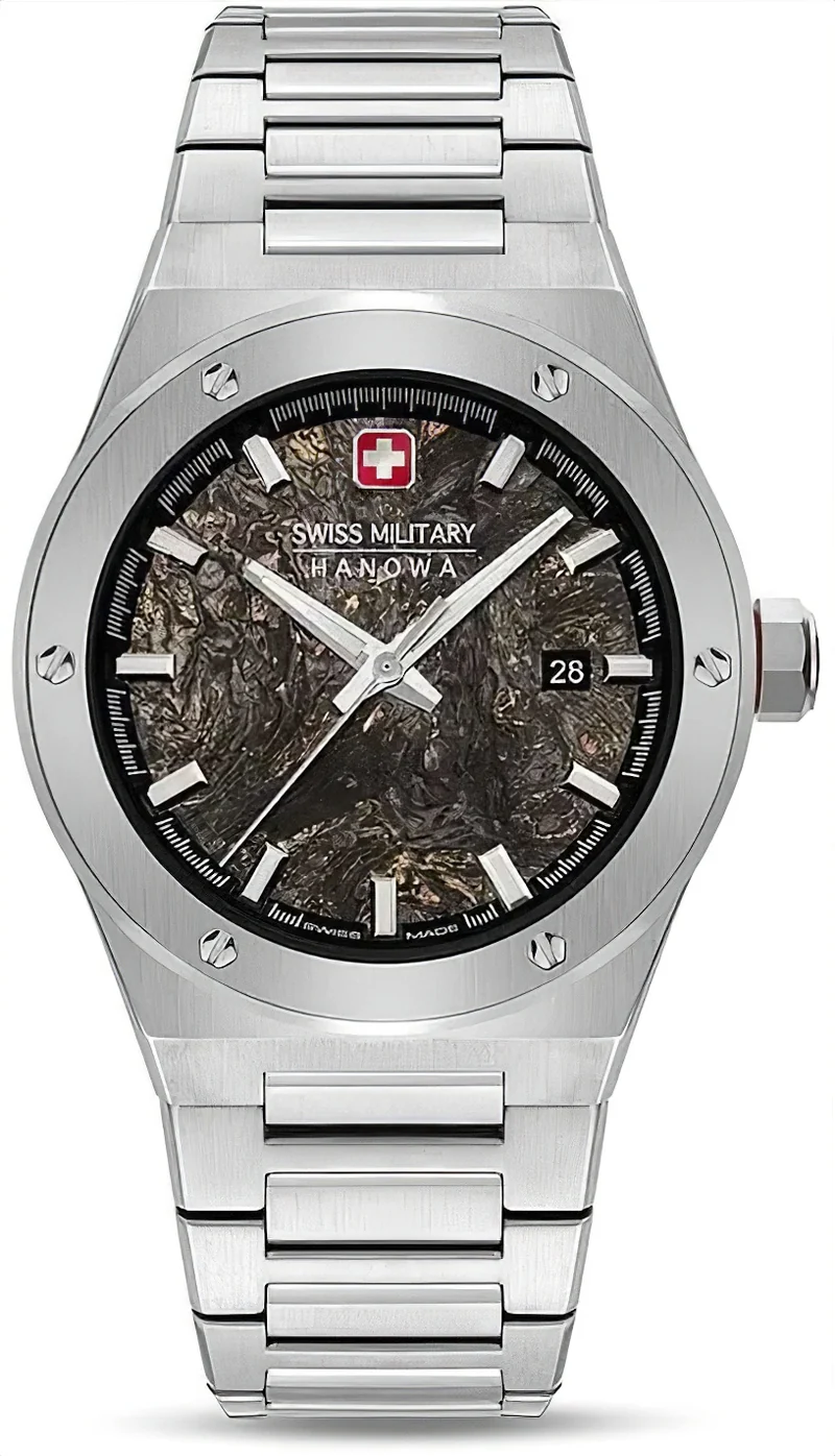 Swiss Military Hanowa Sidewinder Forged Carbon SMWGH0003601 Herrenuhr • Swiss Made • Saphirglas