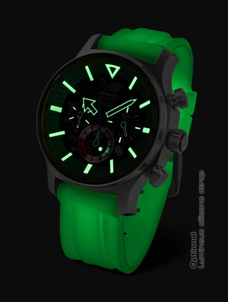 Vostok Europe Expedition North Pole VR42-595A733 Herrenuhr • Solar-Antrieb • 20 bar