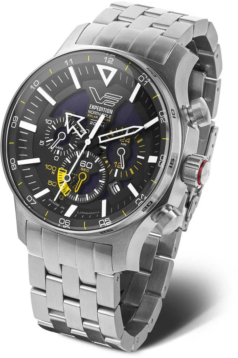 Vostok Europe Expedition North Pole-1 VR42-595A732B Herrenuhr • Solar-Chronograph • 20 ATM