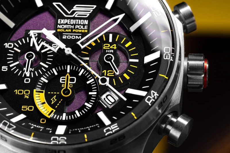 Vostok Europe Expedition North Pole-1 VR42-595A732 Herrenuhr • Solar-Antrieb • K1-Sicherheitsglas