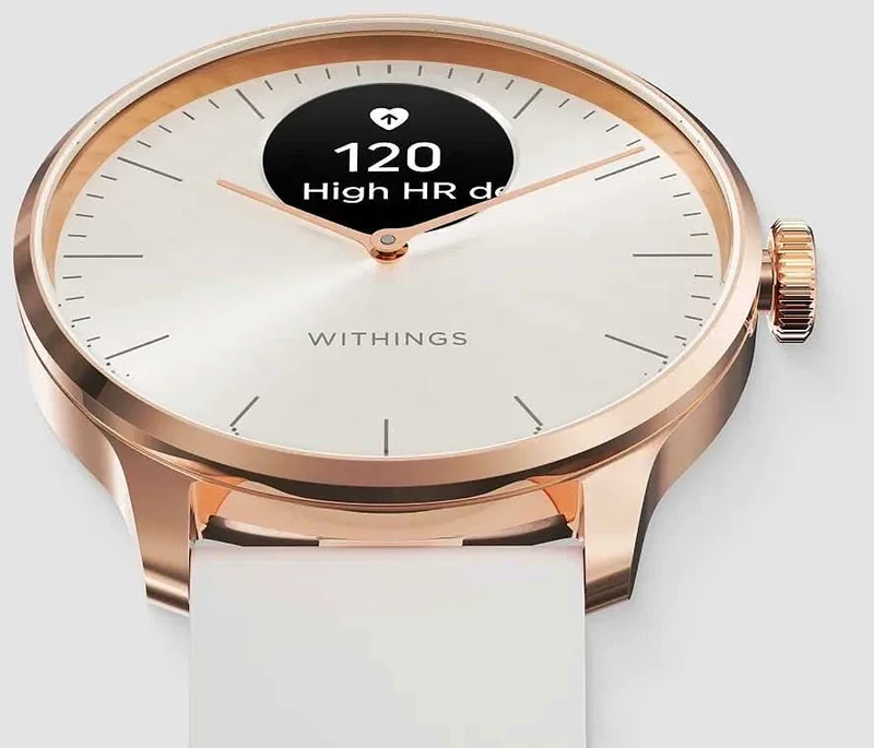 Withings ScanWatch Light WITHINGS-SCANWATCH Unisex Uhr • Lange Akkulaufzeit • Edelstahlgehäuse