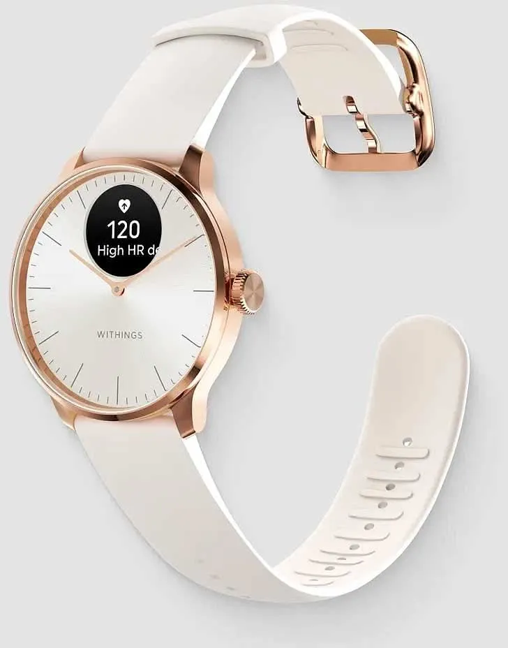 Withings ScanWatch Light WITHINGS-SCANWATCH Unisex Uhr • Lange Akkulaufzeit • Edelstahlgehäuse