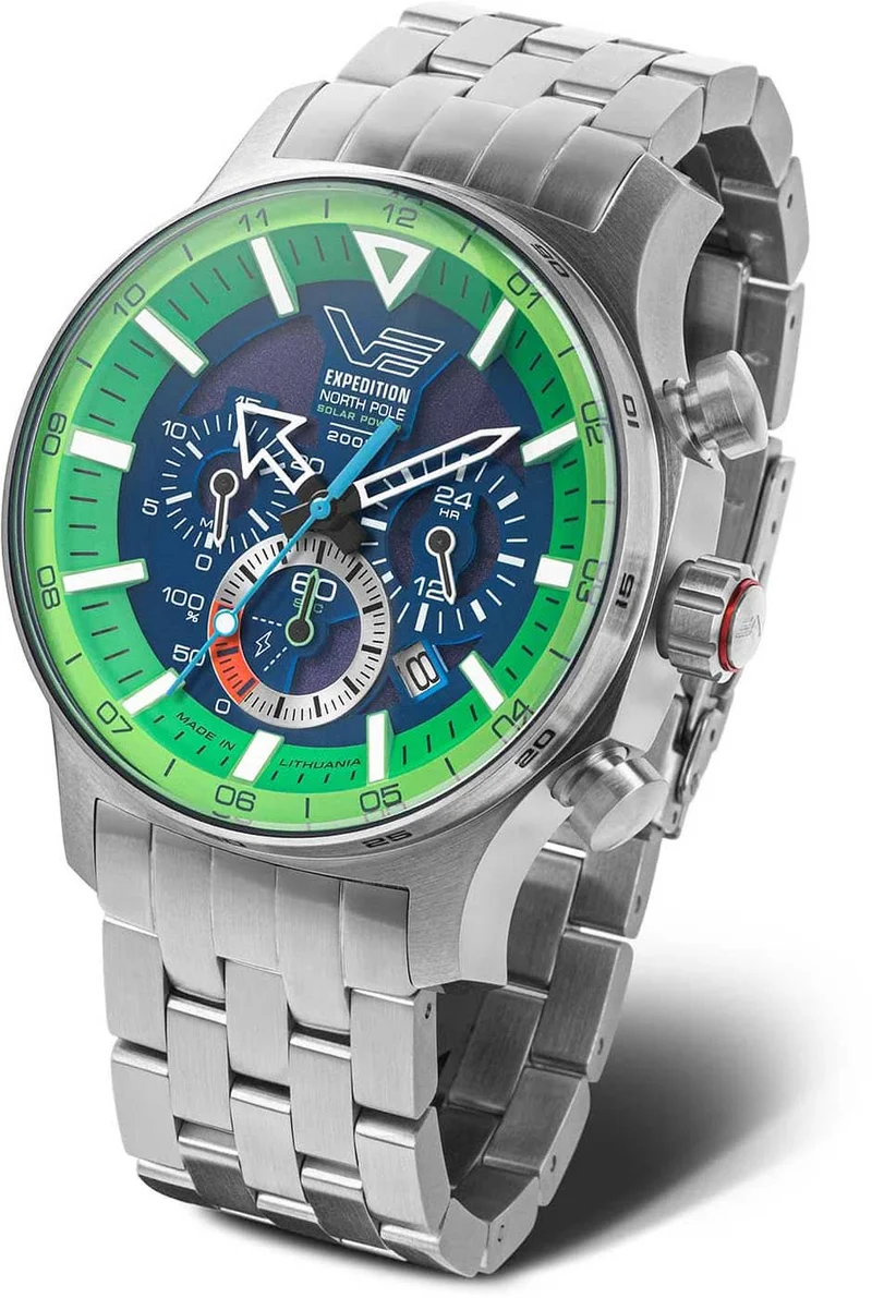Vostok Europe Expedition North Pole VR42-595A733B Herrenuhr • Solar • 20 Bar