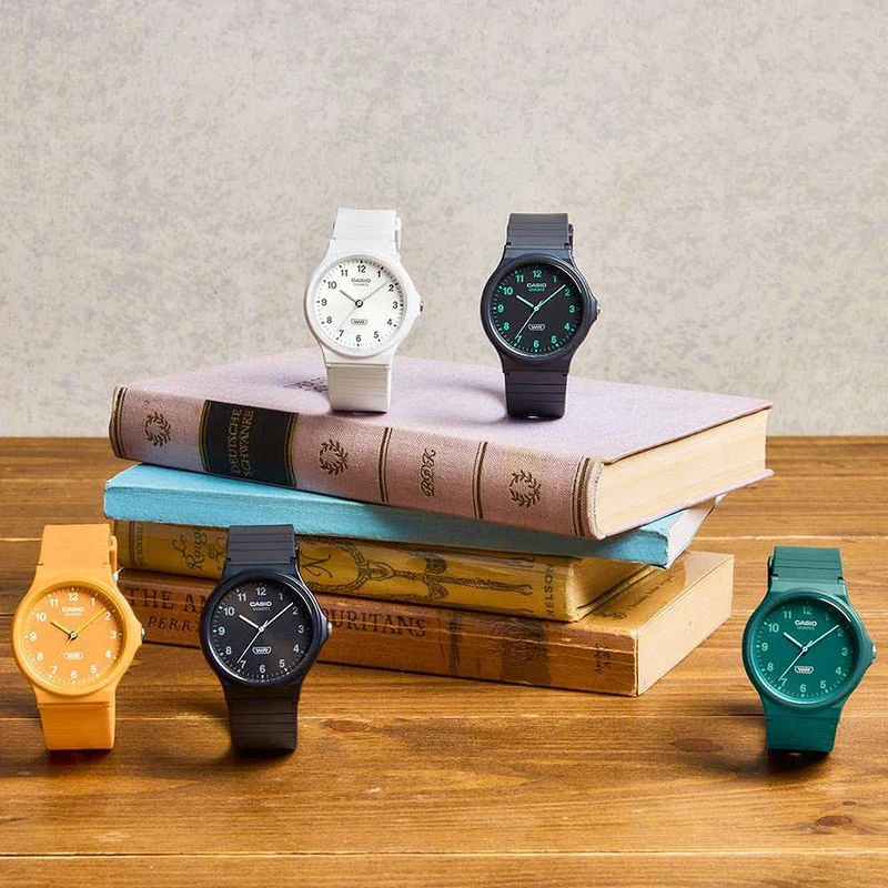 Casio Timeless Collection MQ-24B-7BEF Damenuhr • Kult-Retro • Bio-Resin