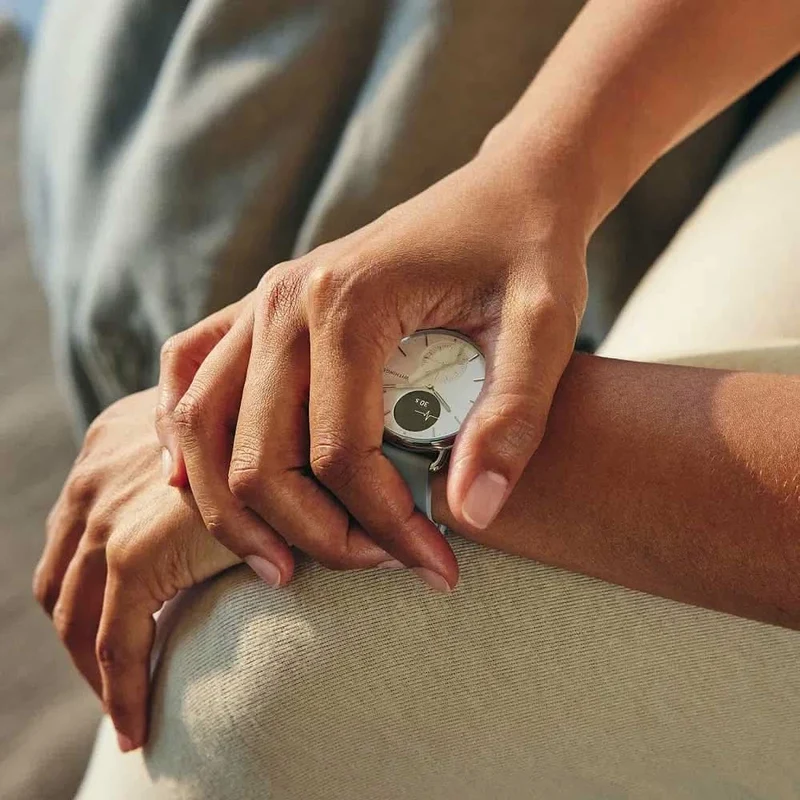 Withings ScanWatch 2 HWA10-MODEL 2-ALL-INT Unisex Uhr • Hybrid Smartwatch • EKG & Schlaftracking