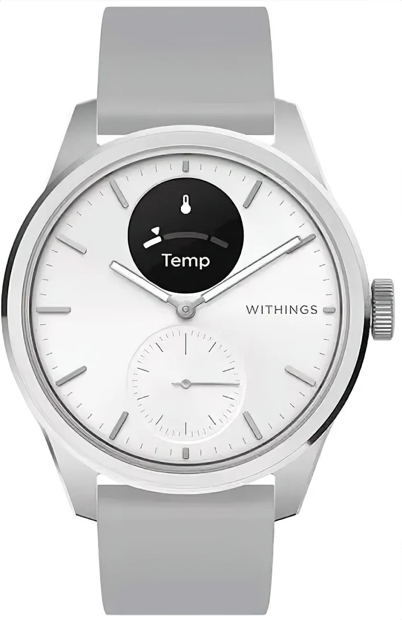 Withings ScanWatch 2 WITHINGS-SCANWATCH Unisex Uhr • Medizinisches EKG • Saphirglas
