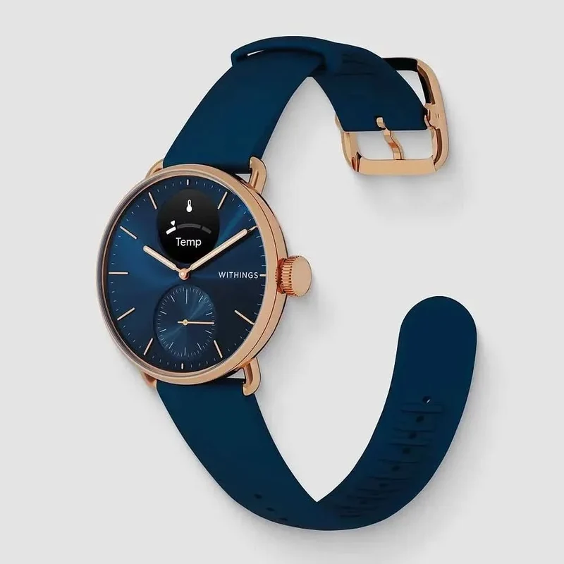 Withings ScanWatch WITHINGS-SCANWATCH Hybrid Smartwatch • EKG & SpO2 Sensor • Saphirglas