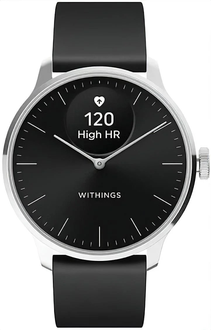 Withings ScanWatch HWA09 Unisex Uhr • Klinisch validiertes EKG • Saphirglas
