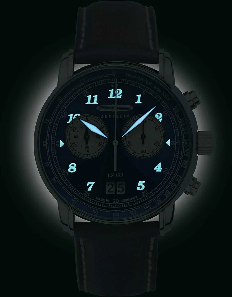 Zeppelin Friedrichshafen 8584-3 Herrenuhr • Made in Germany