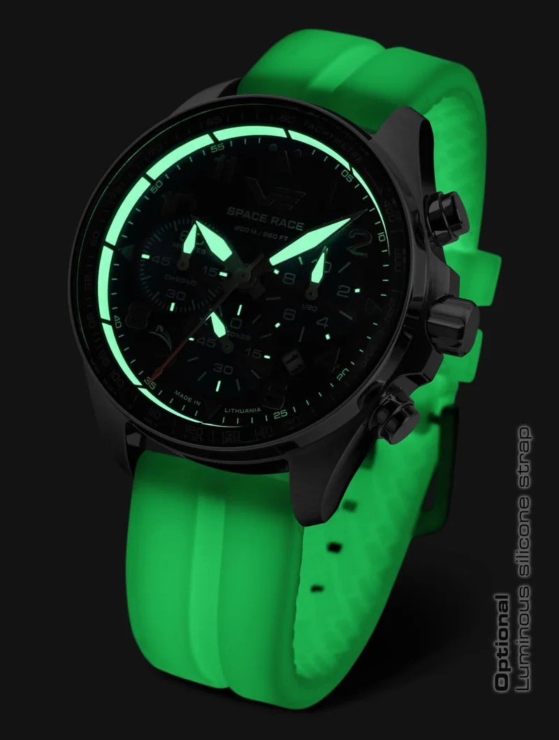 Vostok Europe Space Race 6S20-325A741 Herrenuhr • Robustes K1-Glas • 20 ATM