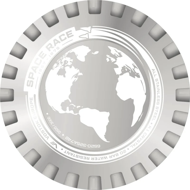 Vostok Europe Space Race 6S30-325A743 Herrenuhr • 20 ATM • Full Luminous Dial