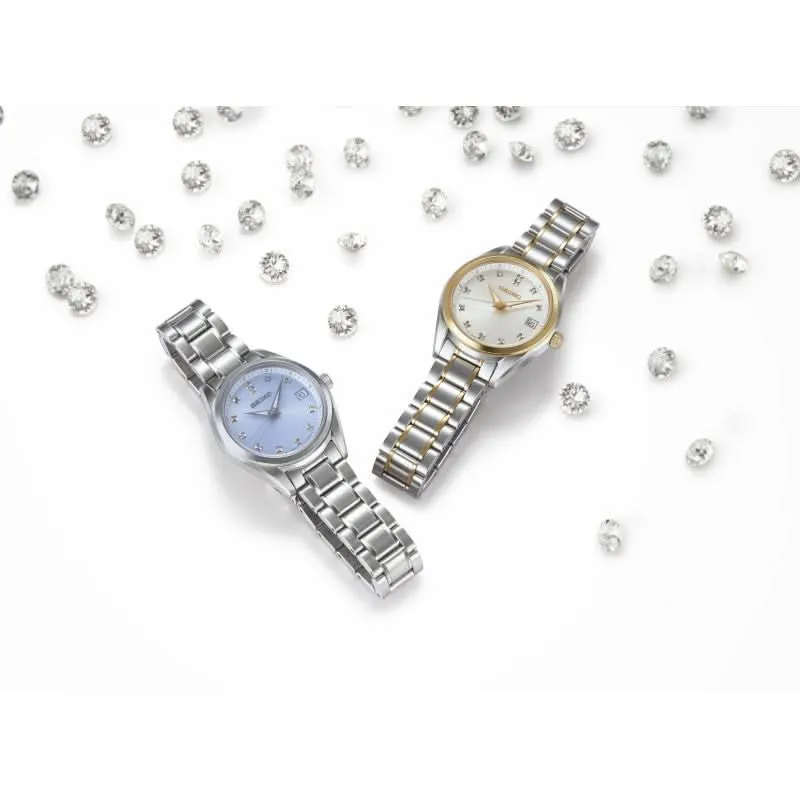Seiko SUR582P1 Damenuhr • Saphirglas • Bicolor-Design
