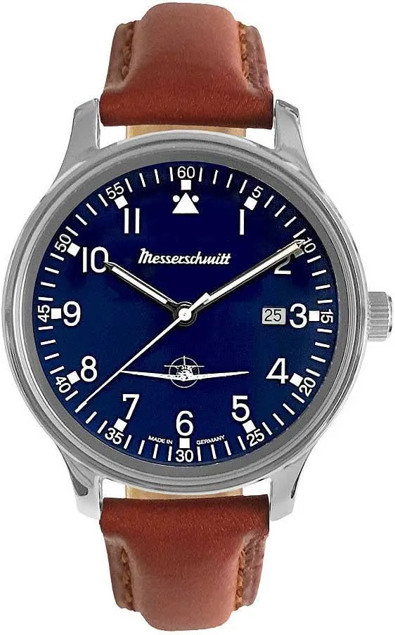 Messerschmitt Fliegeruhr ME42-108L Herrenuhr • Made in Germany • Schweizer Quarzwerk