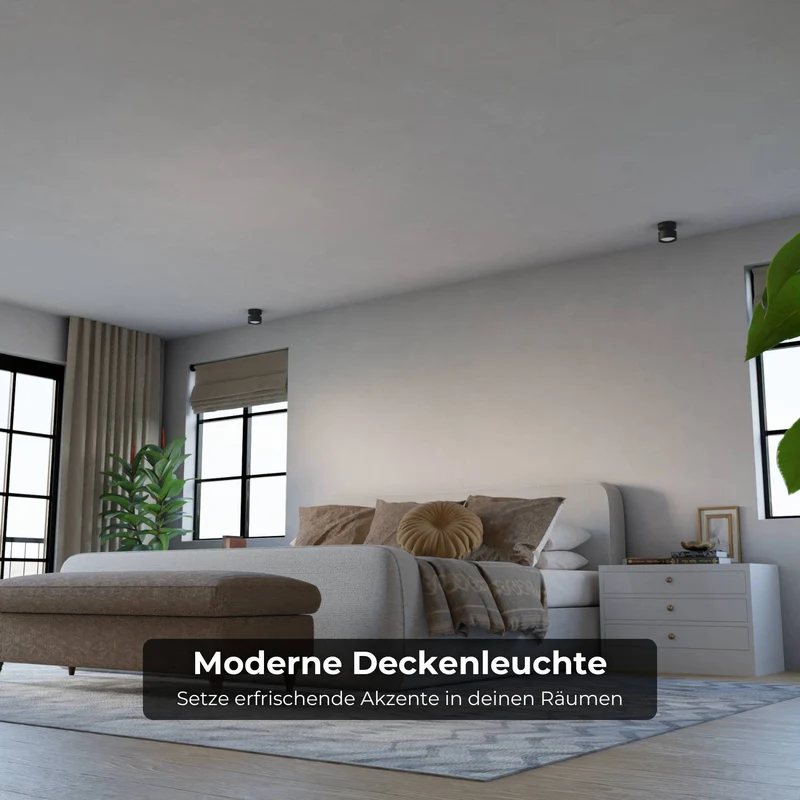 LED Plafondlamp Cilinder Up Downlight Aluminium Zwart Wand- en Plafondverlichting Moderne Verlichting Gang Slaapkamer Woonkamer | Sansoti