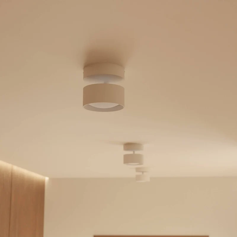 LED Plafondlamp Cilinder Up Downlight Aluminium Zwart Wand- en Plafondverlichting Moderne Verlichting Gang Slaapkamer Woonkamer | Sansoti